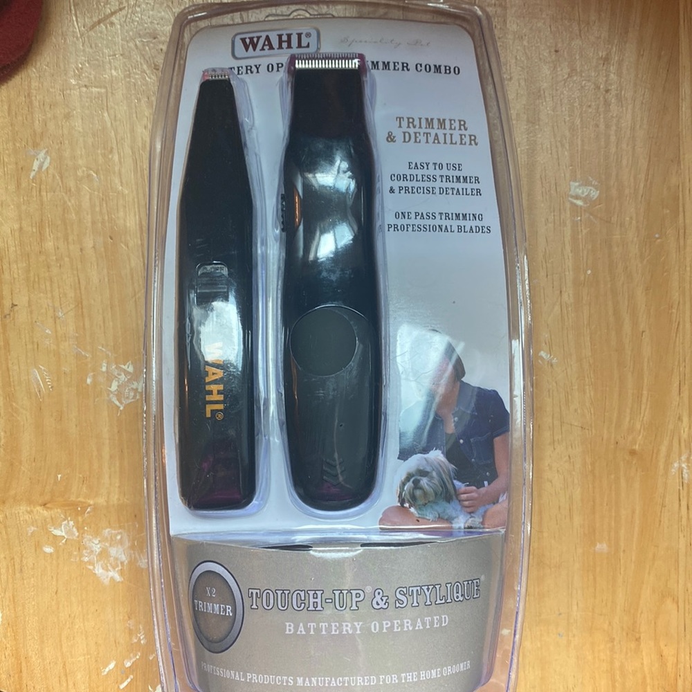 Wahl trimmer and detail set